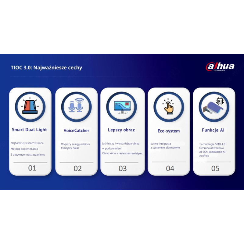 KAMERA IP TIOC 3.0 DAHUA IPC-HFW3549T1-AS-PV-0280B-S5 Opakowanie zbiorcze 10szt.