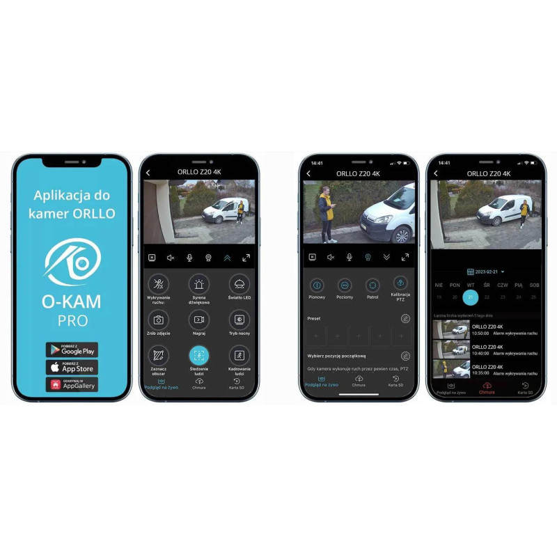 Kamera IP Orllo Z20 4K WiFi