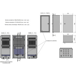 ABOX-ALUXL Obudowa zewnętrzna ATTE IP66