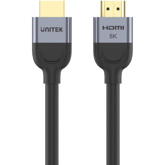 Kabel HDMI Unitek 2.1 8K 60Hz, czarny, 1,5m