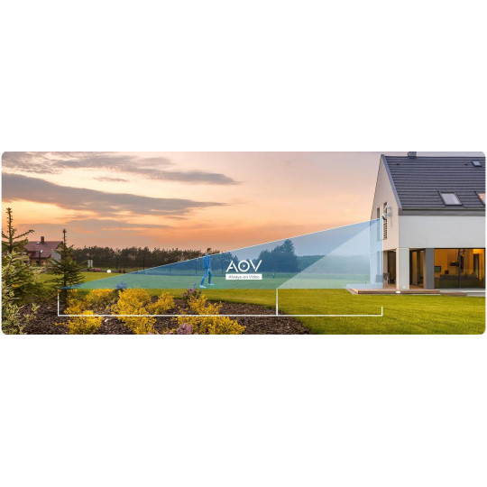 Kamera IP Imou AOV PT KIT 2.4GHz Wi-Fi i 4G 5MPx z panelem solarnym