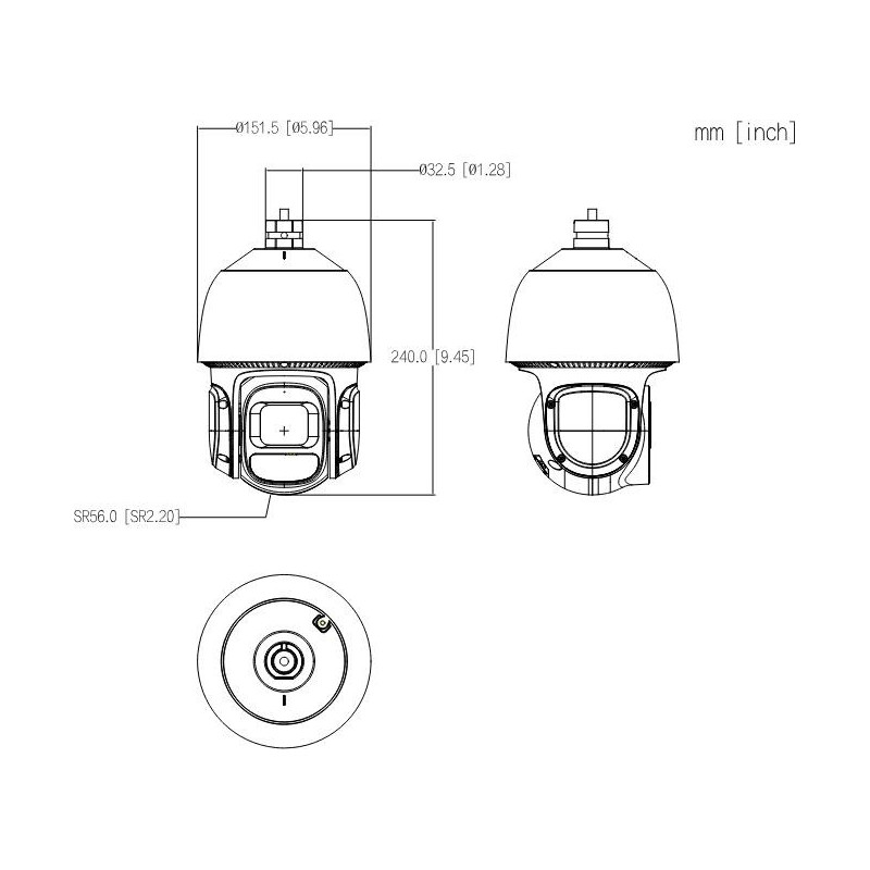Kamera IP Dahua SD3D216NB-GNY