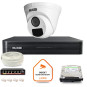 Zestaw monitoringu IP BCS Basic 1x Kamera BCS-B-EIP15FR3(2.0) Rejestrator z dyskiem