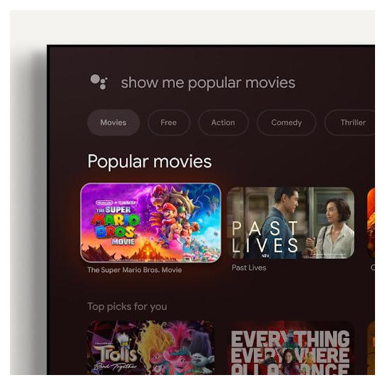 Odtwarzacz multimedialny Google TV Streamer 4K Porcelain