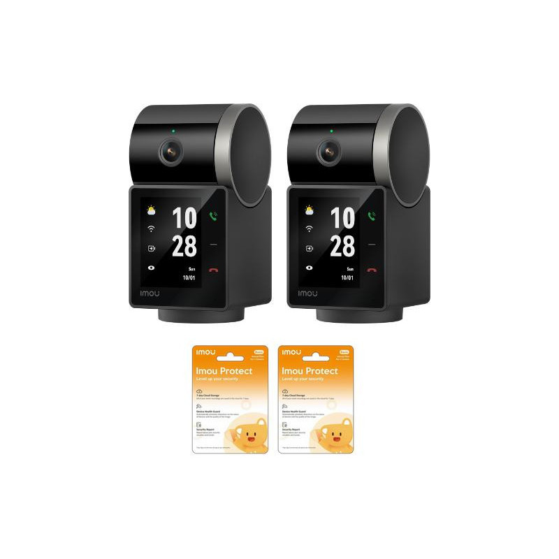 Zestaw 2 kamer IP Imou REX VT PRO bateryjna 5MP z chmurami Imou Protect