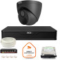 Zestaw monitoringu IP BCS Point 1x Kamera BCS-P-EIP28FWR3-Ai2-G Rejestrator z dyskiem