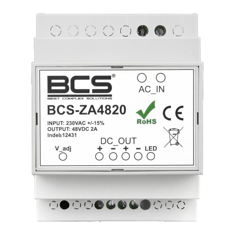 Zasilacz BCS-ZA4820