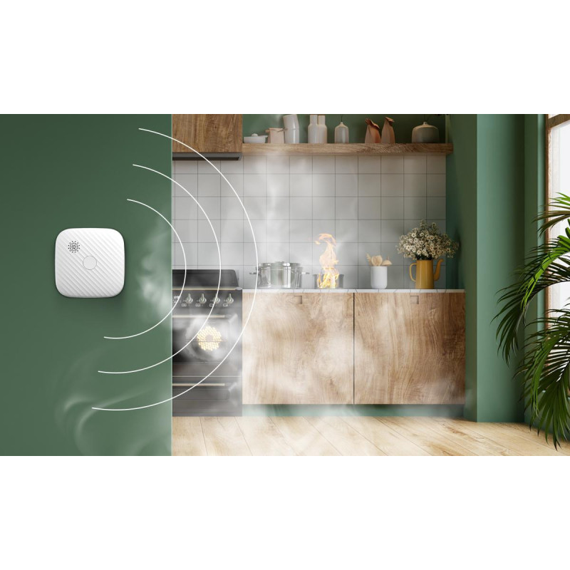 Zestaw czujników WIFI FIRESCO czujnik czadu+czujnik dymu+czujnik gazu