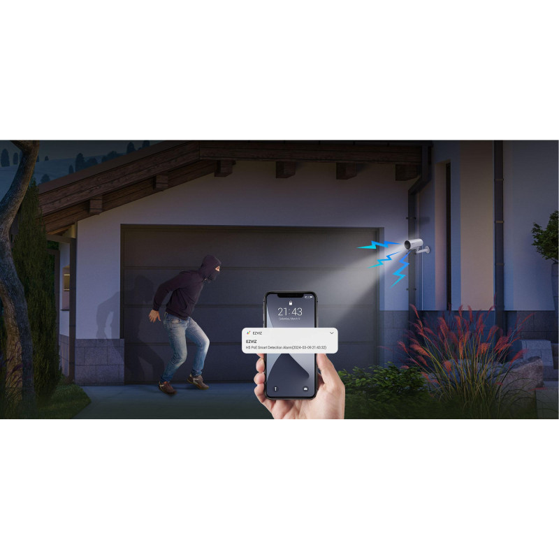 Kamera IP Ezviz H5 PoE 2K 3MPx