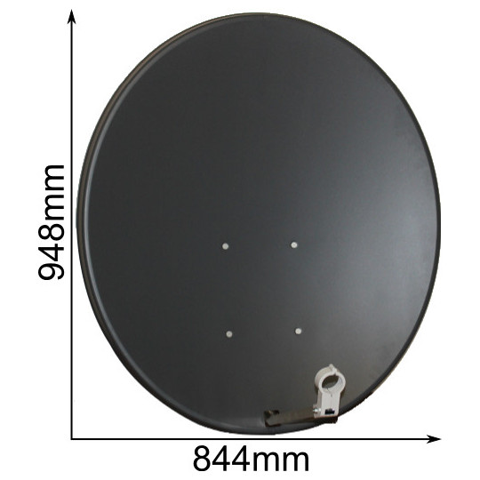 CZASZA ANTENA 90 CM CIEMNA (COR-900SAE-C); 8883