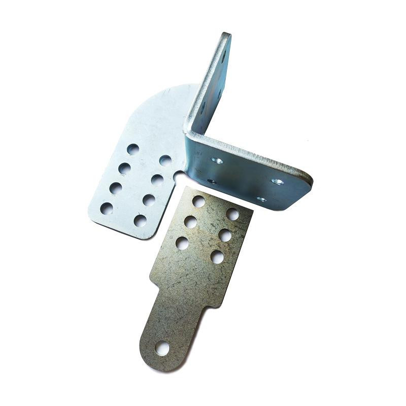 Uchwyt napędu bramy rozwiernej otwarcie na zewnątrz - PRAWY - montaż kątowy na słup