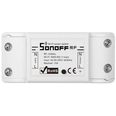 Inteligentny przełącznik WiFi + RF 433 Sonoff RF R2