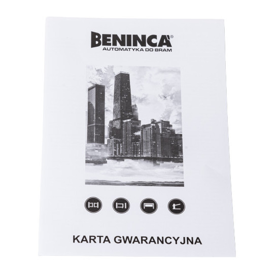 Zestaw Beninca KBILL40M.PM 230V do bram dwuskrzydłowych