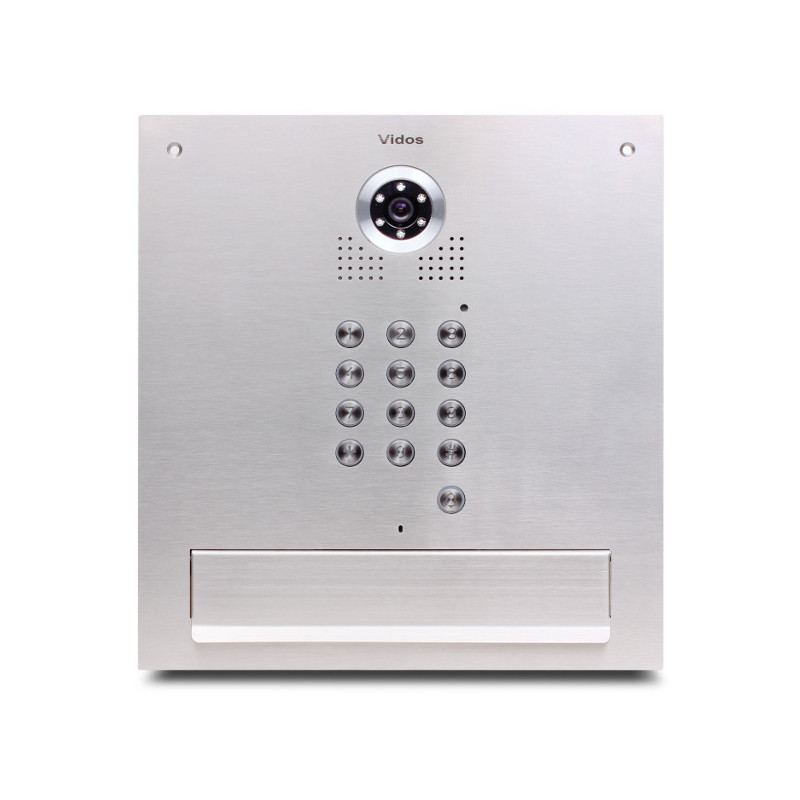 Skrzynka na listy Vidos z monitorem M670W-S2/S561D-SK