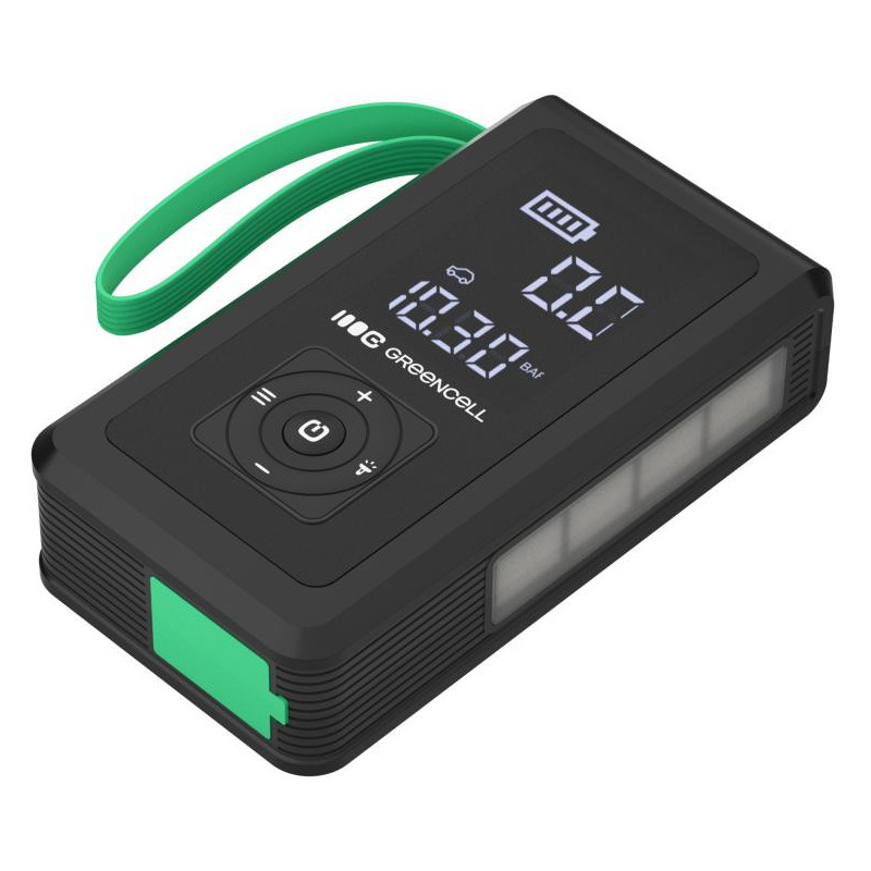POWERBANK ROZRUSZNIK KOMPRESOR Green Cell PowerBoost Air Car Jump Starter 8000mAh 1000A 150PSI