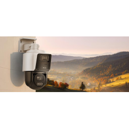 Kamera IP Hilook PTZ-D4-Pro dualna 8MP (4MP + 4MP) 4x zoom optyczny