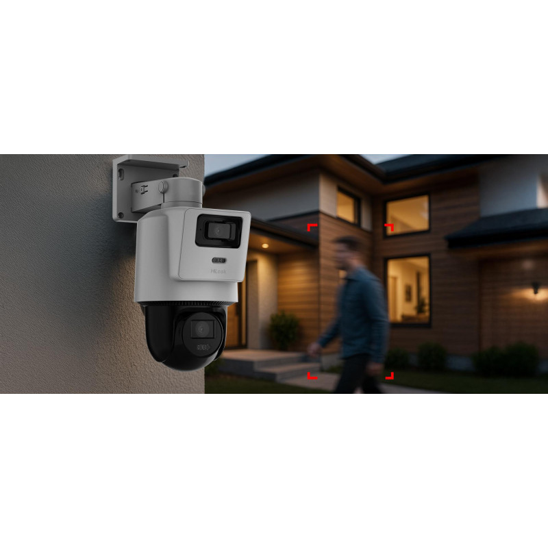 Kamera IP Hilook PTZ-D4 dualna 8MP (4MP + 4MP)