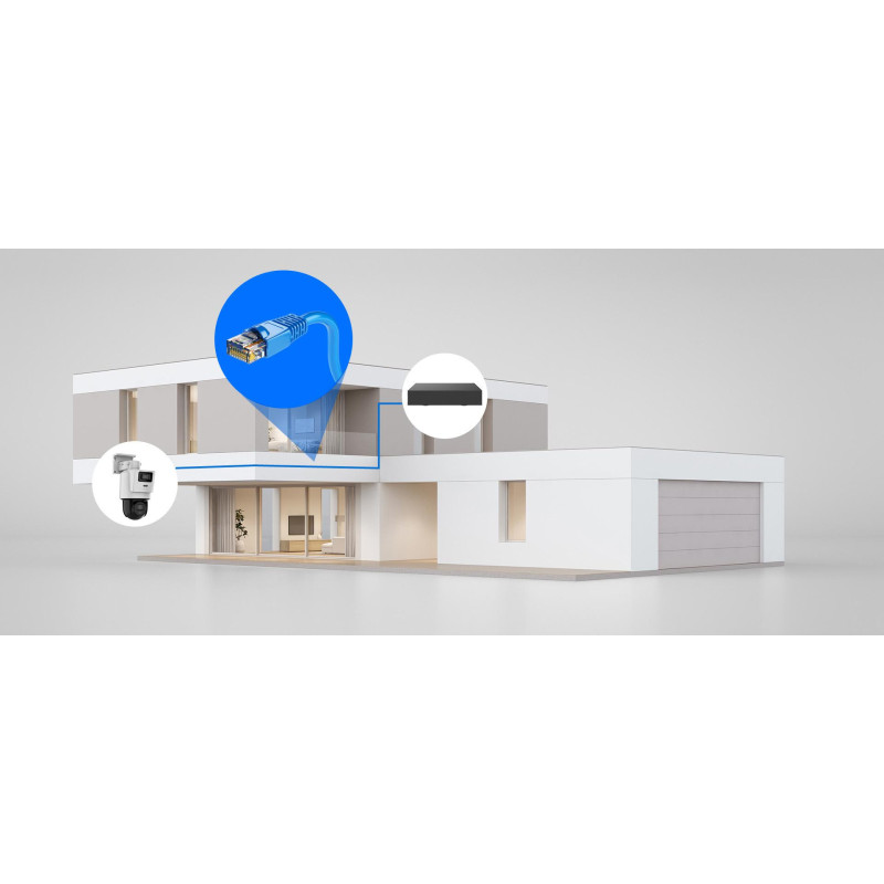 Kamera IP Hilook PTZ-D4 dualna 8MP (4MP + 4MP)