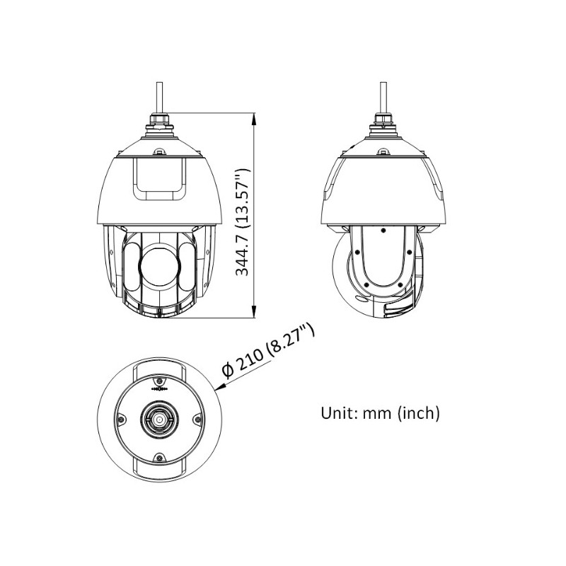KAMERA IP PTZ HIKVISION DS-2DE5425IW-AE (T5) PL