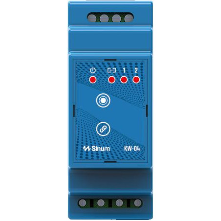 Moduł  karta wejść/wyjść na szynę DIN KW-04 Tech sterowniki