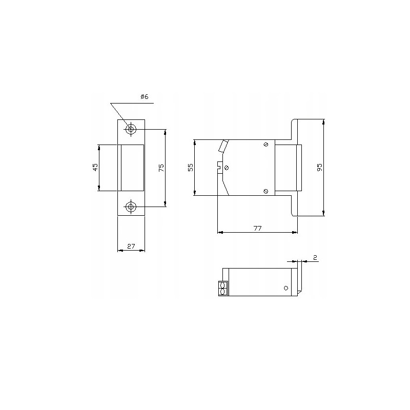 ZACZEP ELEKTRA R1 SZEROKI; 8968
