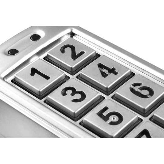 ZAMEK SZYFROWY ''EURA'' AC-30C7 (2 wyjścia, natynk, karta zbliżeniowa)