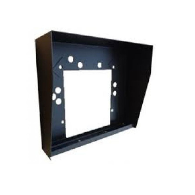 Laskomex DA-1 czarna Obudowa stalowa, natynkowa, jedno segmentowa