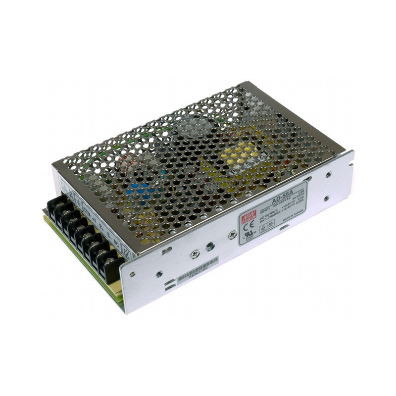 ZASILACZ BUFOROWY IMPULSOWY MEAN WELL AD-55A 13,8V/3,5A