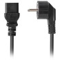 KABEL ZASILAJĄCY (SERWEROWY) CEE 7/7 IEC 320 C19 16A 1.8M WTYCZKA KĄTOWA VDE Lanberg