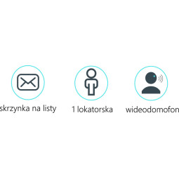 Skrzynka na listy Vidos DUO S1201A-SKM z wbudowanym wideodomofonem