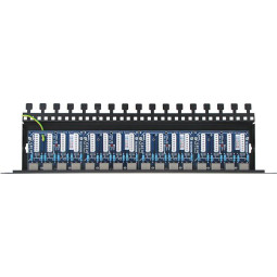 16-kanałowy panel zabezpieczający LAN z podwyższoną ochroną przepięciową PoE EWIMAR PTU-516R-PRO/PoE