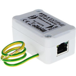 Zabezpieczenie przeciwprzepięciowe 1-kanałowe do kamer IP serii EXTREME EWIMAR PTF-51-EXT/PoE