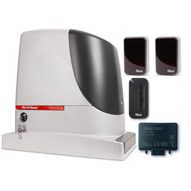 Zestaw Nice RUN1200HS MyGO do bram przesuwnych