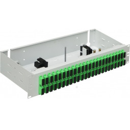 PRZEŁĄCZNICA MANTAR ŚWIATŁOWODOWA 2U 19 Cali 48x DUPLEX STAŁA