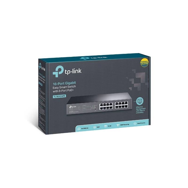 SWITCH TP-LINK TL-SG1016PE (POE)