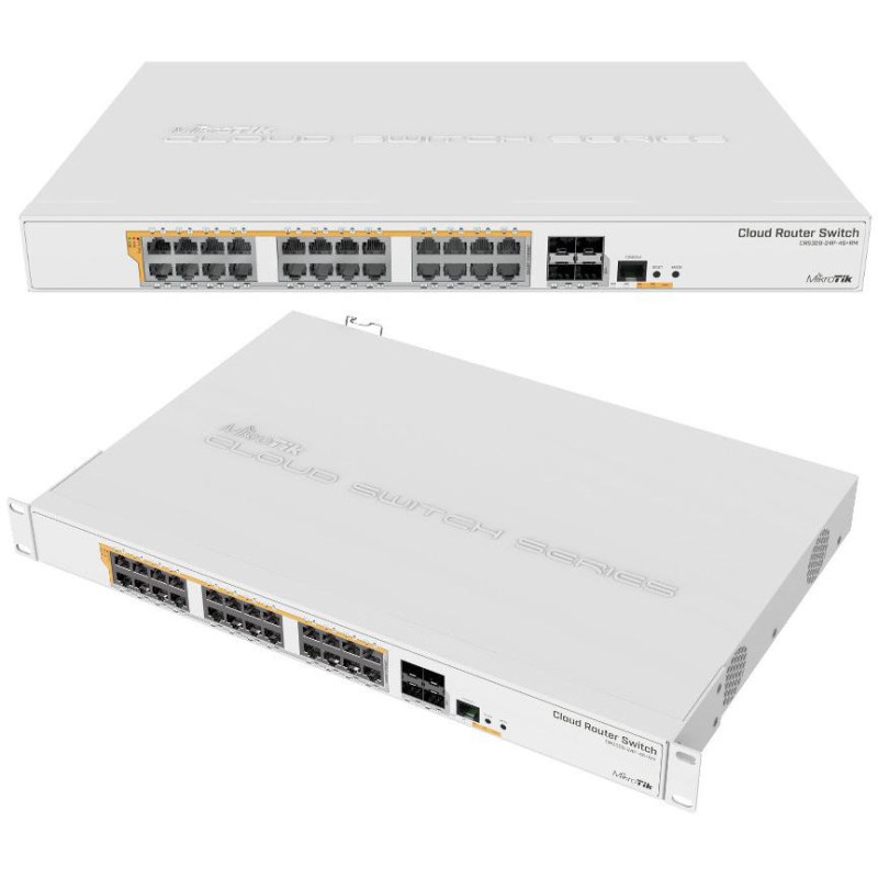 MIKROTIK ROUTERBOARD CRS328-24P-4S+RM POE