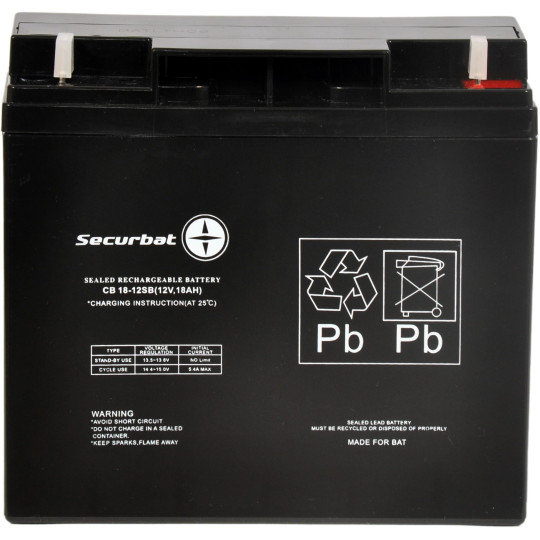 Akumulator AGM SECURBAT 12V 18Ah