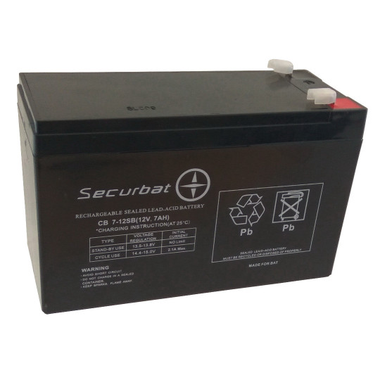 Akumulator AGM SECURBAT 12V 7Ah