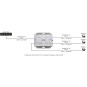 EXTENDER POE DO 3 KAMER IP Pulsar EXT-POE3