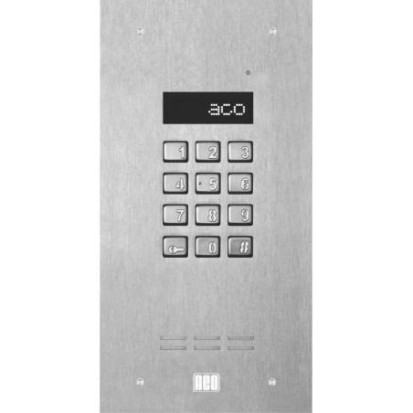 ACO INSPIRO 1S+ Centrala Slave 1020 lokali LCD, stal nierdzewna