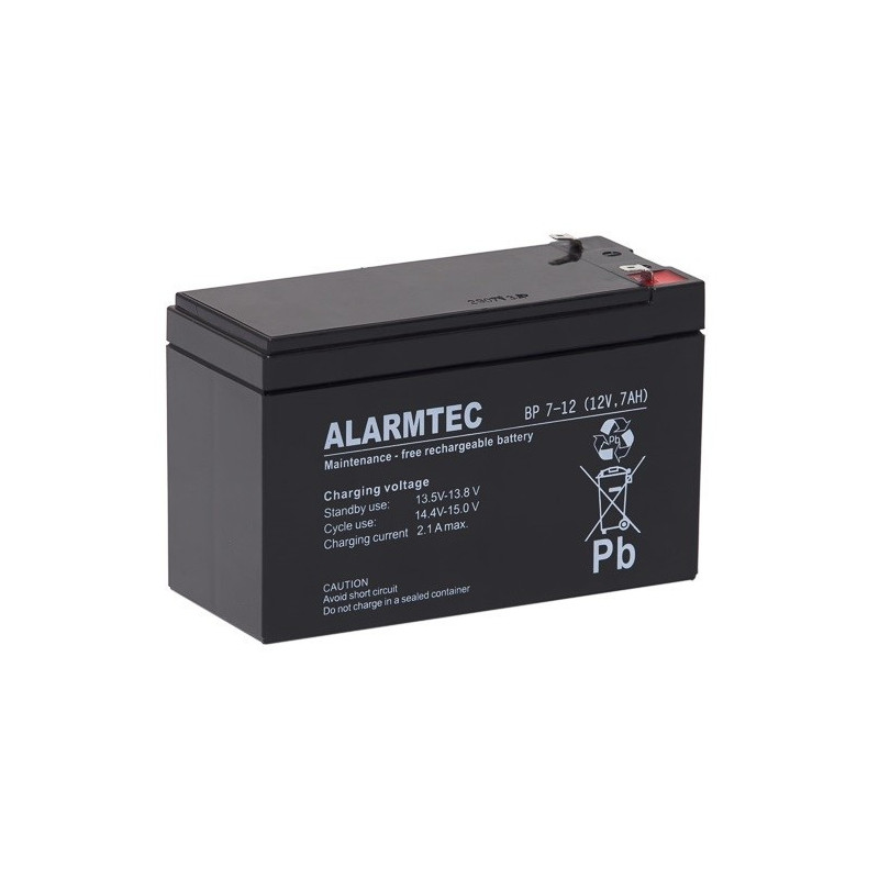 Akumulator AGM ALARMTEC serii BP 12V 7Ah