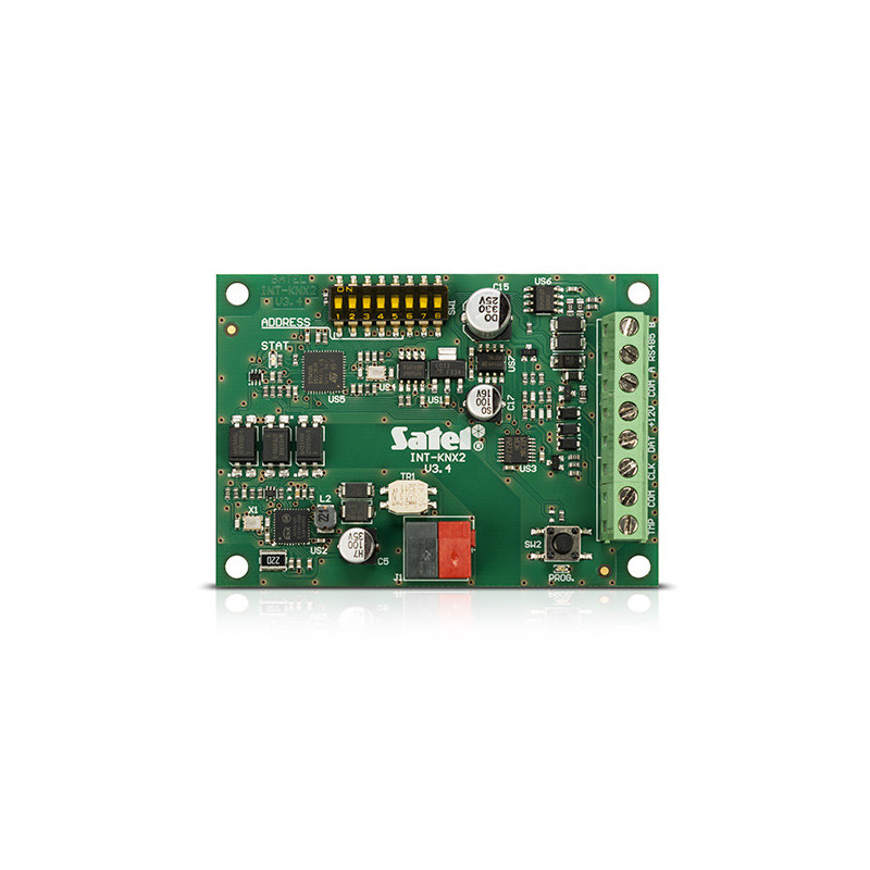 SATEL MODUŁ INTEGRACJI Z SYSTEM. KNX INT-KNX-2