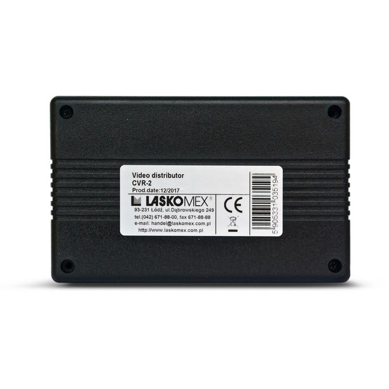 Laskomex CV-R2 CVR-2 Moduł rozdzielacza wideo do monitorów (obsługujący do 4 monitorów)