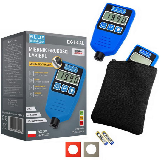 Miernik grubości lakieru Blue Technology DX-13-AL