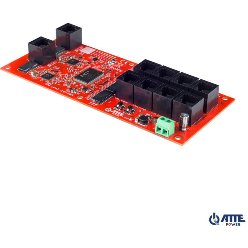 SWITCH 10-PORTOWY POE ATTE xPoE-10-20A-OF