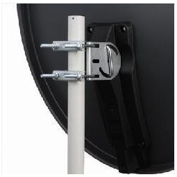 CZASZA ANTENA 80 CM CIEMNA (ASC-800TA-C); 21467