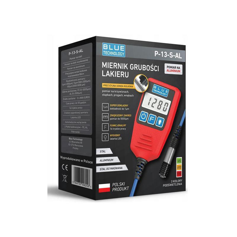 Miernik grubości lakieru Blue Technology P-13-S-AL