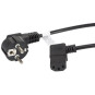 KABEL ZASILAJĄCY CEE 7/7 IEC 320 C13 1.8M KĄTOWY VDE Lanberg