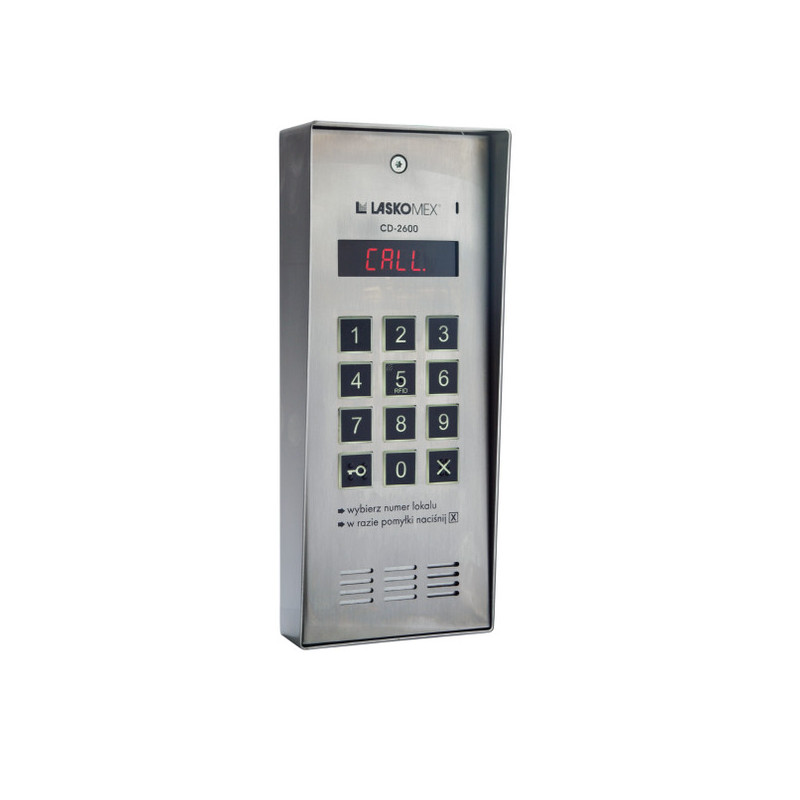 Laskomex CD-2600R audio z czytnikiem kluczy RFID
