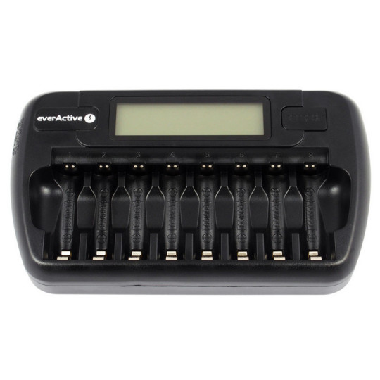 Ładowarka do 8 akumulatorków AA / AAA everActive NC-800
